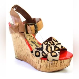 Sam Edelman platform wedges, size 7